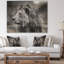 Gris sauvage, lion d'Afrique - impression-1549622118-1549622123