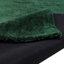 Handmade Cozy rug in dark green-56064217