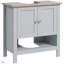 Armoire de rangement à piédestal Kleankin