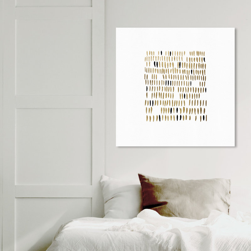 Dents - Reproduction d'art graphique sur toile, Toile tendue, H 30 po x l 30 po x P 2 po