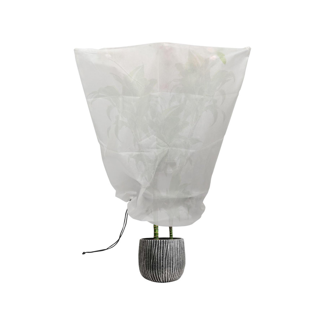 Plant Fleece Frost Protection Cover With Drawstring 80Cm X 1M Harbour Housewares - Image 5