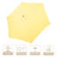  Auvent de remplacement pour parasol 9 pieds avec 6 parasols de table de marché