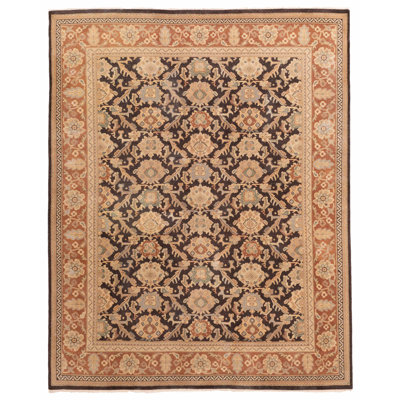 Jamshidpour Brown Rug 8'1" x 10'2"