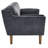 Hewett 86'' Leather Sofa-1308139686