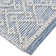 Global Recycled Standard Pearly Hand-Woven Loop Pile Recycled Rug Denim Blue