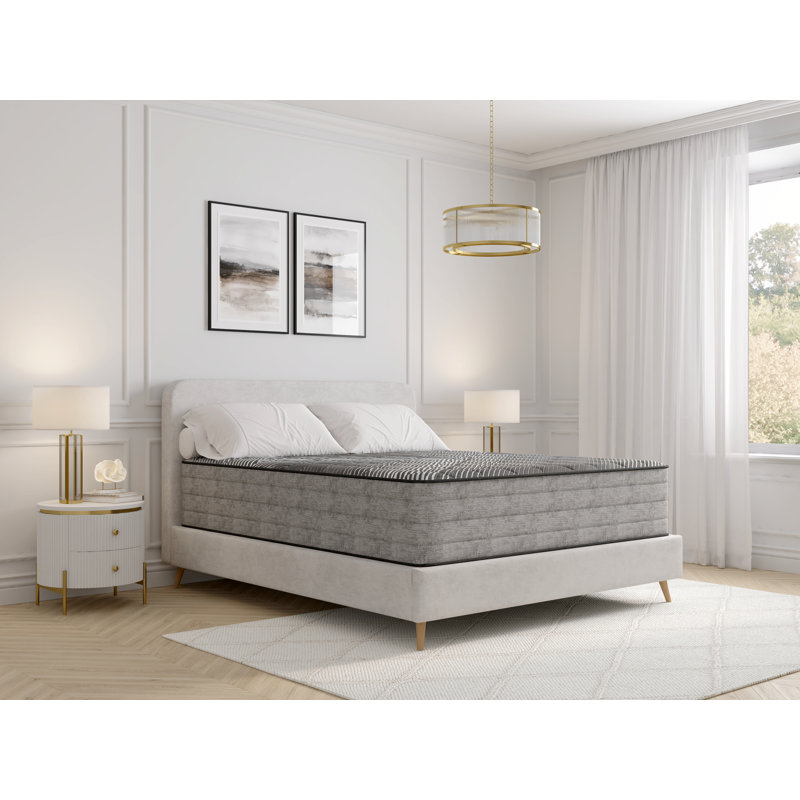 Matelas ferme 14 "Pure Ice Lux, Très grand simple