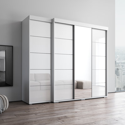 Armoire 94,1 "avec 1 miroir Aria