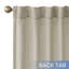 Panneau de rideau simple semi-transparent filtrant la lumière-2136581490-2136581489