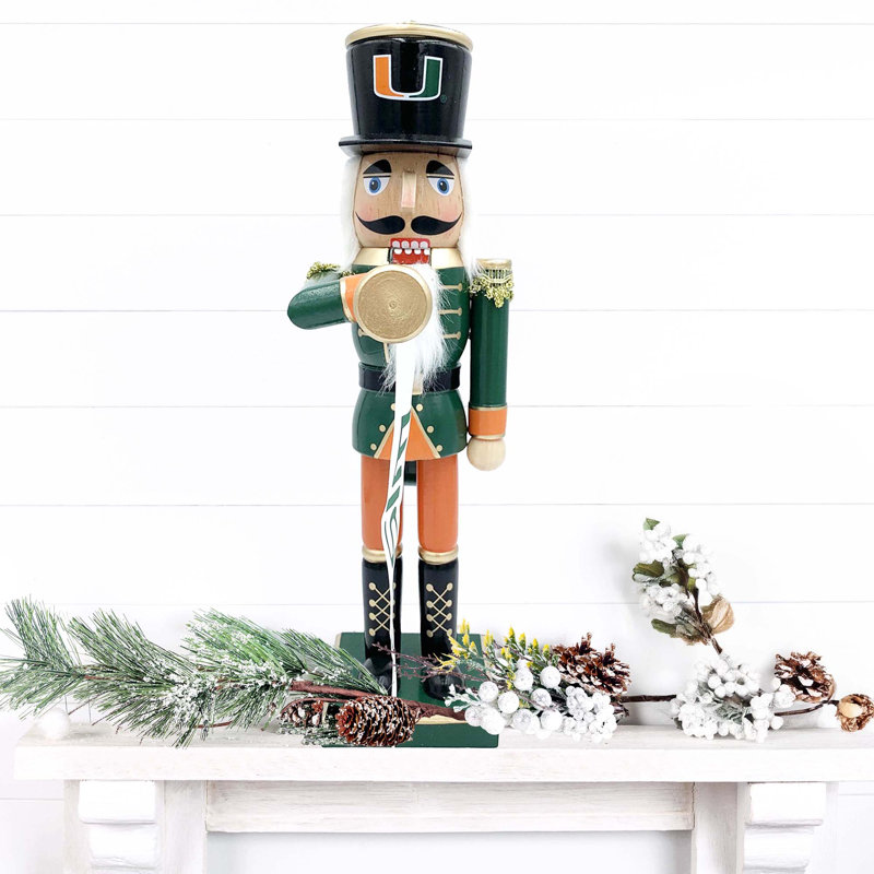 Casse-noisette NCAA College Spirit, Hurricanes de Miami