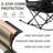  Oversize Folding Rocking Camping Chair For Outside Use With Cup Holder,Support 300 Lbs-914778417