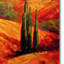 «Tuscan Villa Evening» par Kucera, reproduction d'art sur toile tendue-22071682
