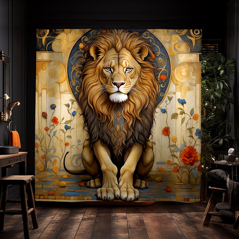 Tudor Shower Curtain