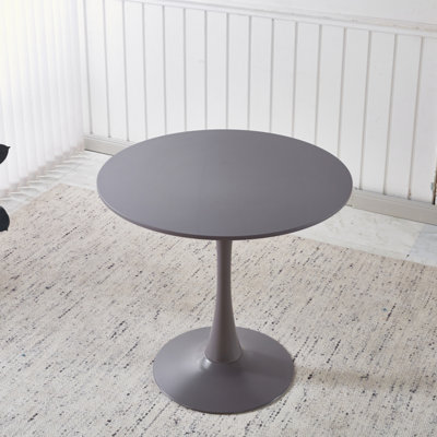Tulip Table Mid-Century Dining Table For 2-4 People With Round Mdf Table Top, Pedestal Dining Table, End Table Leisure Coffee Table