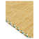 Azizi Striped Hand Woven Cotton Yellow Rug