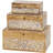 Mattos 3 Piece Wooden Decorative Box Set