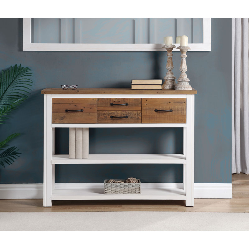 120cm Solid Wood Console Table