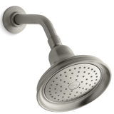 Bancroft 2.5 GPM Single-Function Shower Head with Katalyst Air-Induction Spray