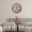 Peace & Calm Solid Wood Wall Clock