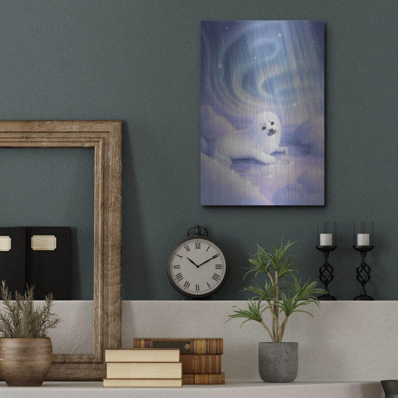 «Aurora Baby» par Kirk Reinert, H 16 po x l 12 po