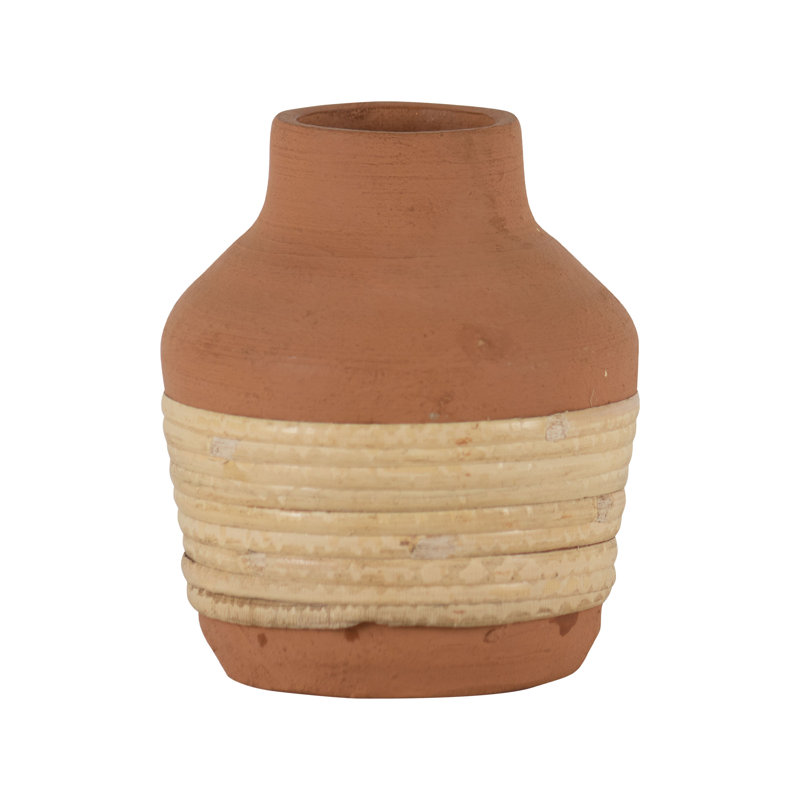Taro Handmade Terracotta Table Vase