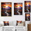 Volcano Volcanic Glow II sur impression sur toile-97040357-97040356