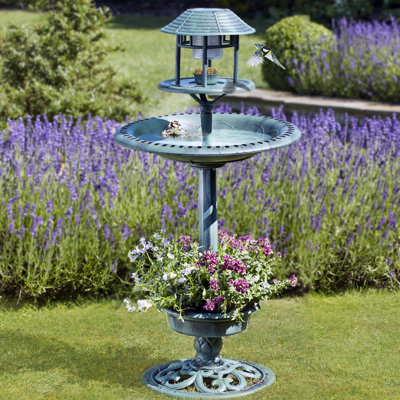 Torrey Grey Solar Powered Metal Solar Light