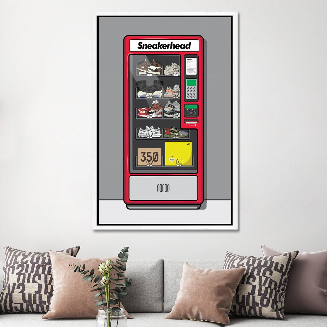 Leinwandbild Sneaker Vending Machine von Avesix