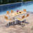 Extendable Plastic Dining Table-1068607356
