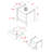 Angle Face Solid Wood Nightstand, Nightstand