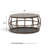 West Haven - Outdoor Coffee Table w/ Aluminum Base & Polished Concrete Top