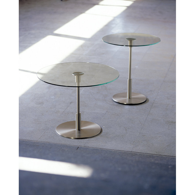 Diana table, 24.4" H x 22.8" W x 22.8" D