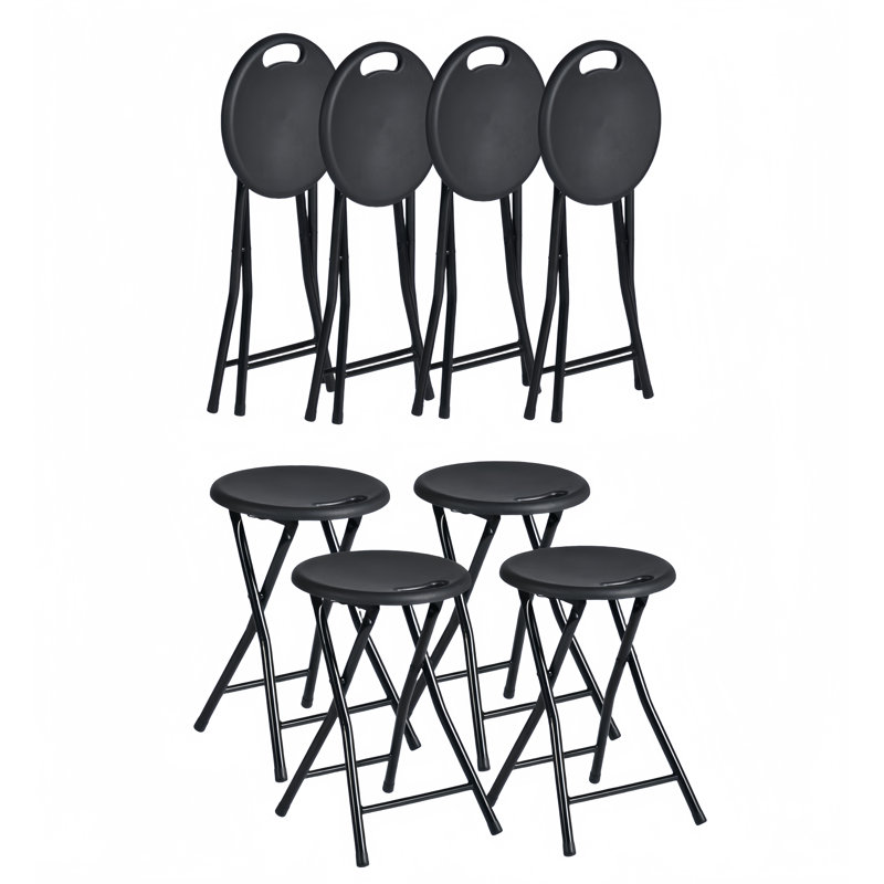 Perimeter Plastic / Resin Stackable Folding Chair Folding Chair Set
