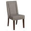 Ensemble de salle à manger contemporain 5 pièces avec rallonge et chaises rembourrées pour les intérieurs modernes-2118830644
