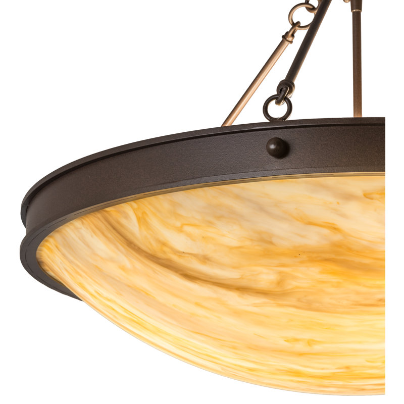 Danek 3 - Light Semi Flush Mount