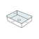 Vero Vanity Basin Ceramic Rectangular Undermount Bathroom Sink with Overflow