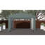 Garage protégé contre le vent et la neige Shelter Tube, 12 x 23 x 8, vert
