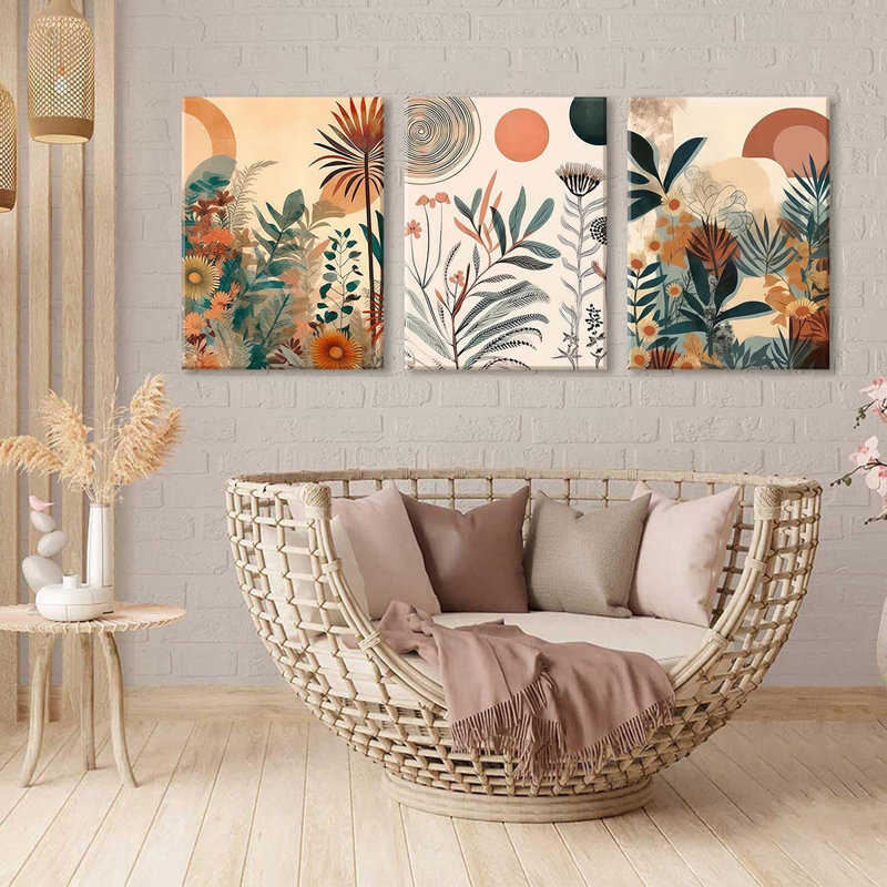 3 Piece Wrapped Canvas Print