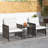 Donshay Acacia 2 - Person Patio Conversation Set with Cushions-2108614006
