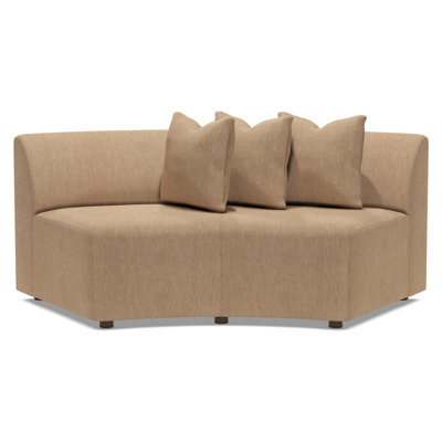 Alston Armless Curved Sofa