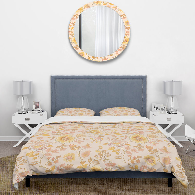 Ensemble de housse de couette Boho, Housse de couette simple + 2 taies décoratives st