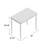 Mayall Solid Wood Base Writing Desk-1907531346