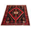 Tapis noir Crocifisso 4 pi 6 po x 6 pi 8 po