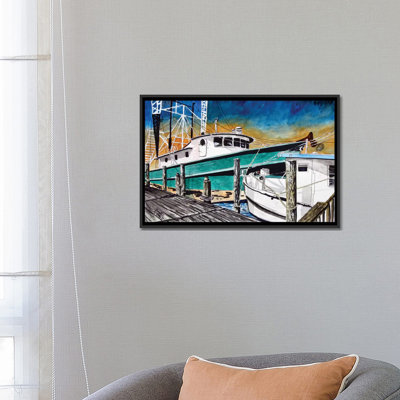 « crevette bateau ii », reproduction d’impression sur toile