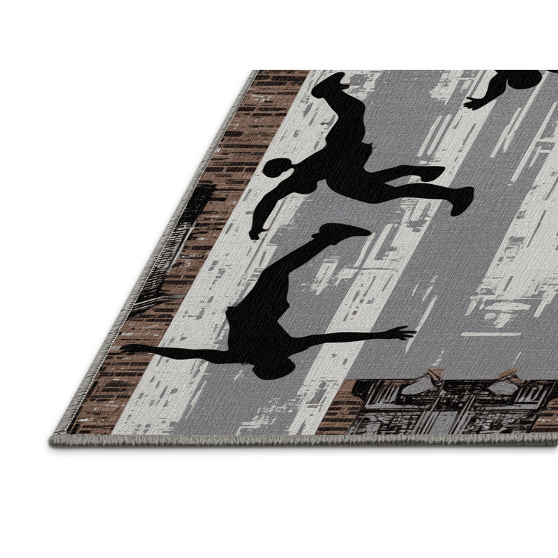 Tapis lavable Parkour Sports, Rectangulaire 8 pi x 12 pi