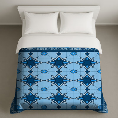 Blue Star Pattern Duvet Covers
