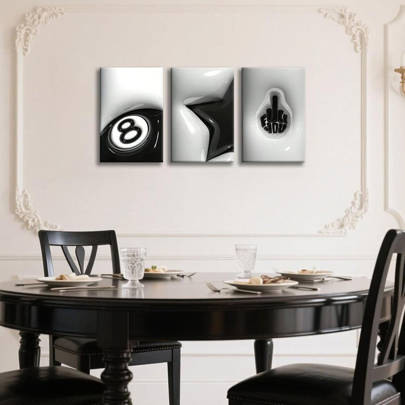 3 Piece Wrapped Canvas Print