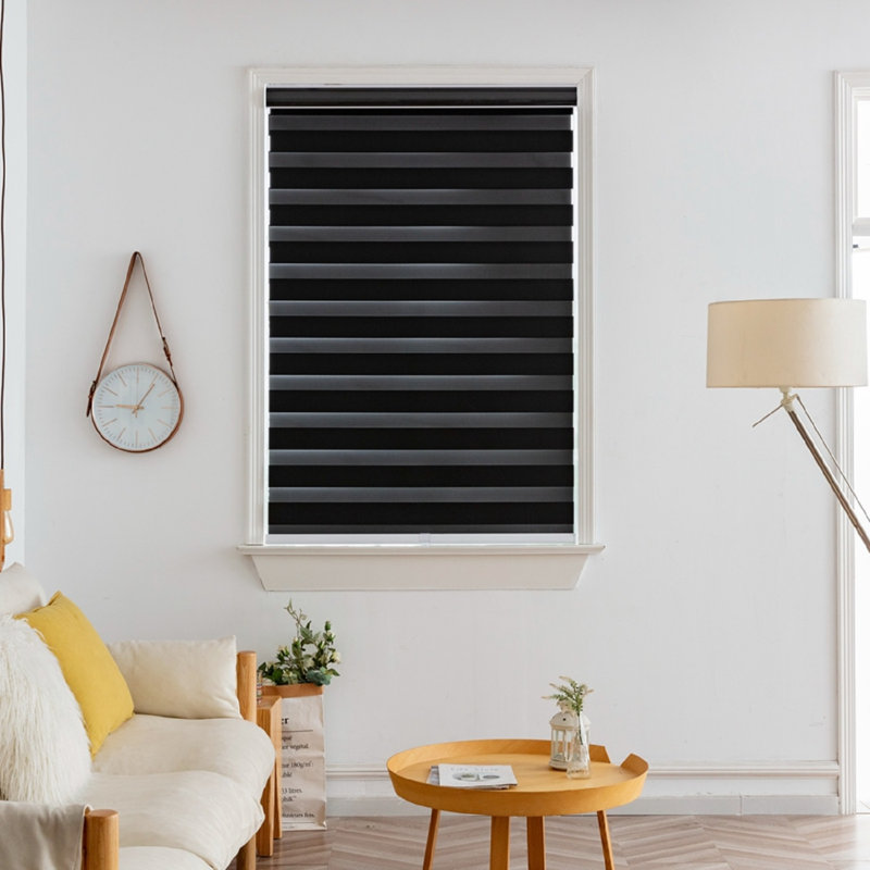 Premium Blackout Day & Night Zebra Roller Blinds – Dual Layer Window Shades for Privacy, Light Control & Modern Home Décor