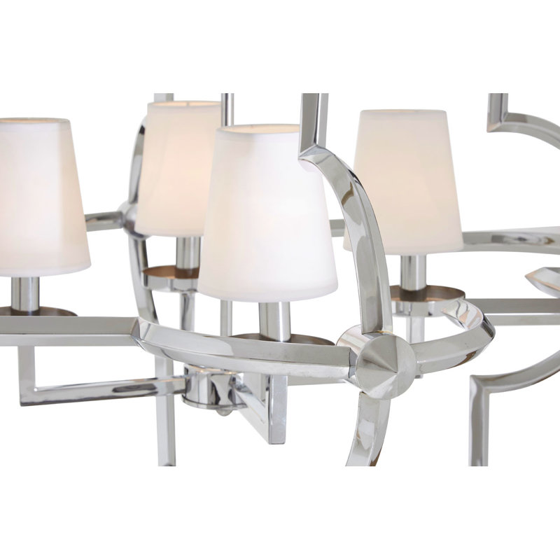 Rosena 4 - Light Chrome Lantern Pendant