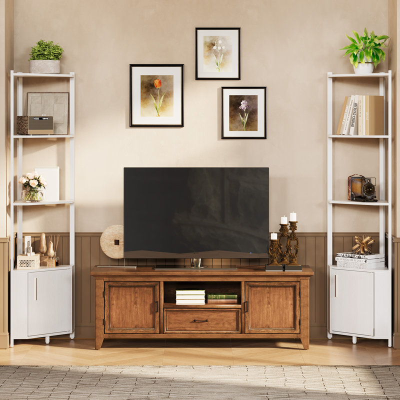Étagère de coin à 5 niveaux peu encombrante, étagère de rangement moderne, Blanc