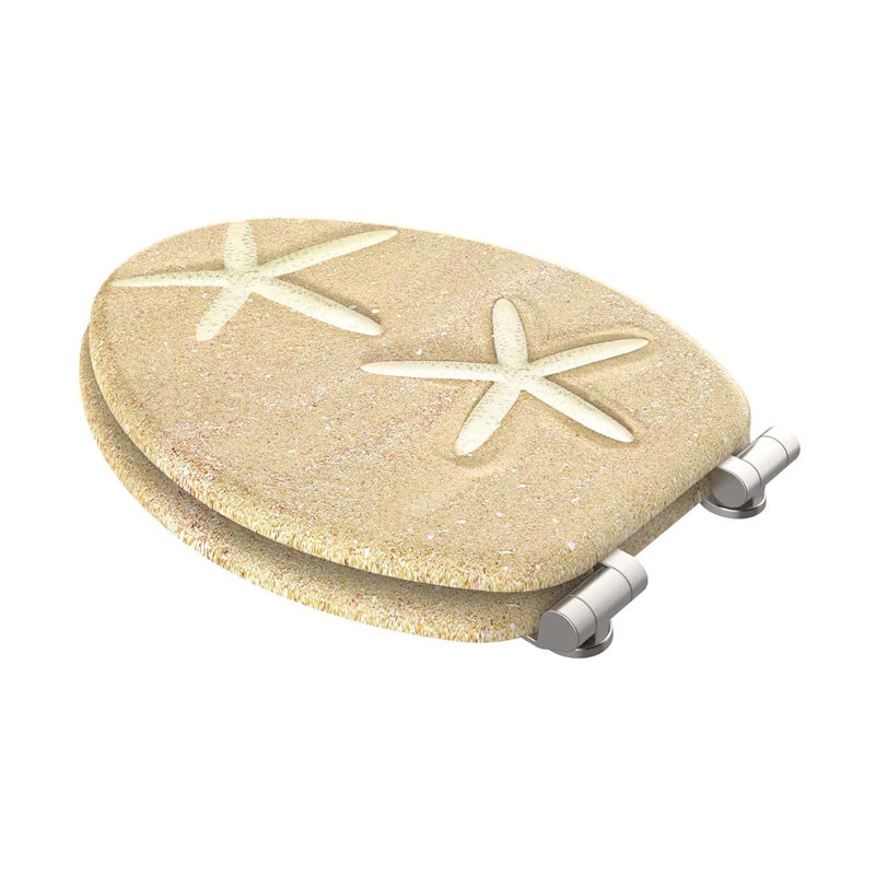 Elongated Toilet Seat and Lid